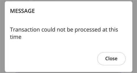 Transaction Error: Charge attempt cannot be fulfilled.